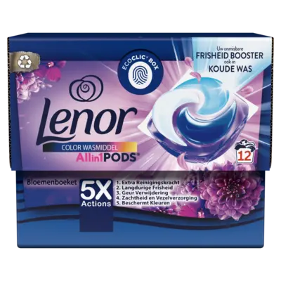 pdp-image-Lenor Pods amethist bloemenboeket wascapsules