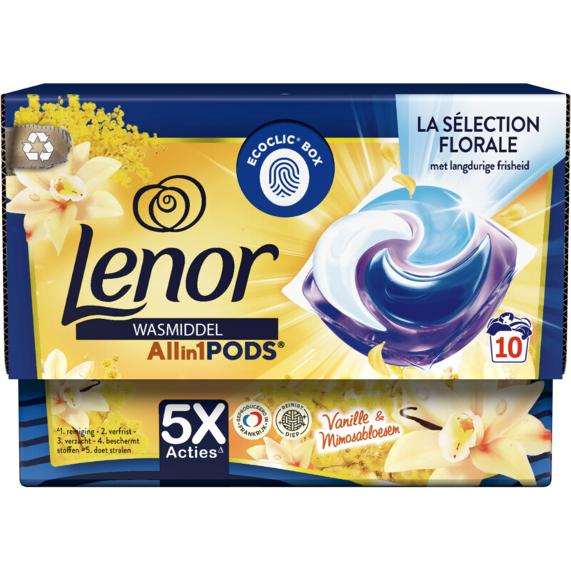 Een afbeelding van Lenor Wasmiddel pods vanille