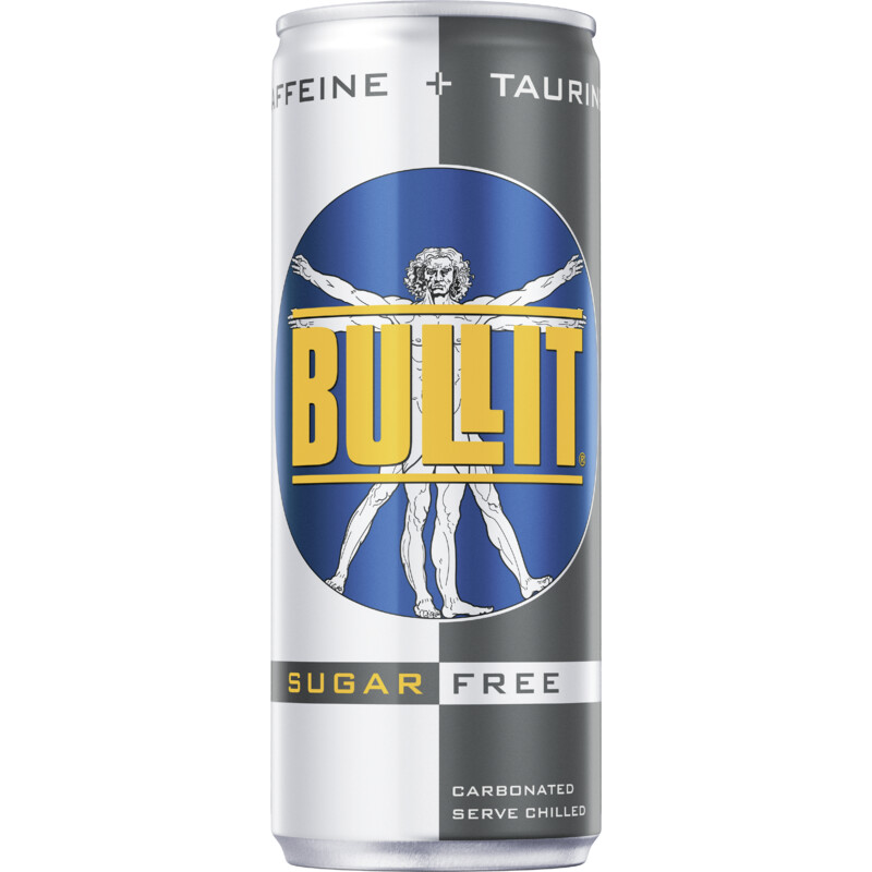 Een afbeelding van Bullit Energy drink suikervrij