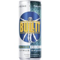 Een afbeelding van Bullit Energy drink suikervrij citrus