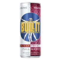 Bullit Energy drink suikervrij rode bessen