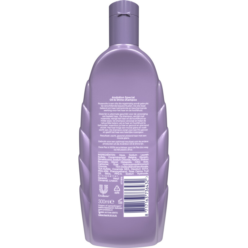 Een afbeelding van Andrélon Special oil & shine shampoo