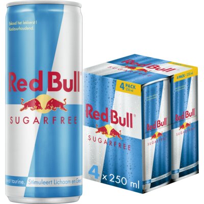 pdp-image-Red Bull Energy drink suikervrij 4-pack