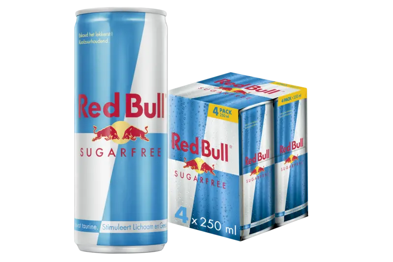 Energy drink suikervrij 4-pack