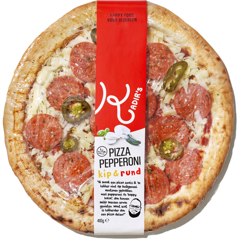 Kadir's Pizza pepperoni bestellen Albert Heijn