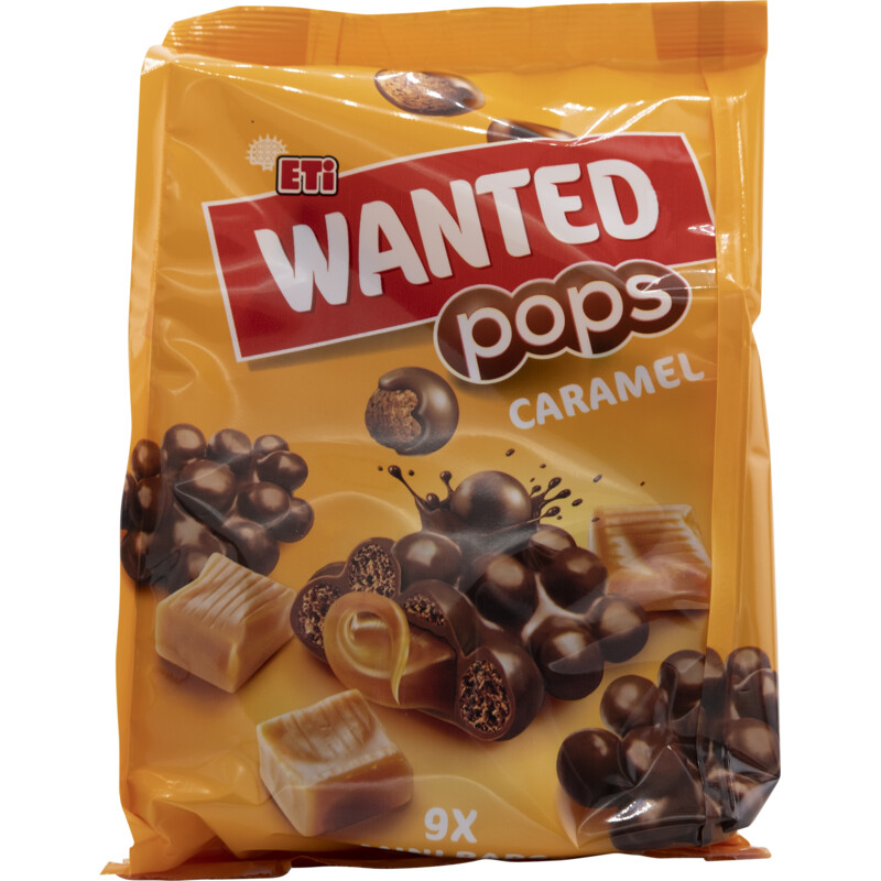 Een afbeelding van Wanted pops Caramel