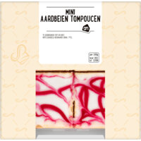 Afbeelding van Mini aardbeien tompoucen