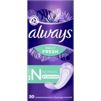Een afbeelding van Always Daily fresh normal 0% perfume inlegkruis