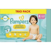 Een afbeelding van Pampers Premium protection luiers 4 trio pack