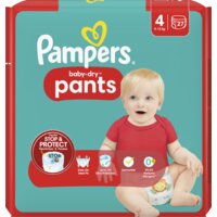 Een afbeelding van Pampers Baby-dry pants luierbroekjes maat 4