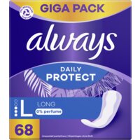 Een afbeelding van Always Daily protect long 0% perfume inlegkruis