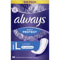 Een afbeelding van Always Daily protect long 0% perfume inlegkruis