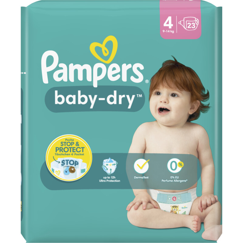 brug Bitterheid sofa Pampers Baby-dry luiers maat 4 bestellen | Albert Heijn