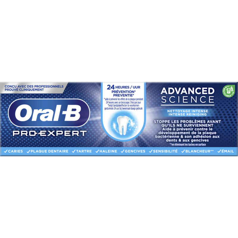 temperatuur kapok Retentie Oral-B Pro-expert advanced reiniging tandpasta bestellen | Albert Heijn