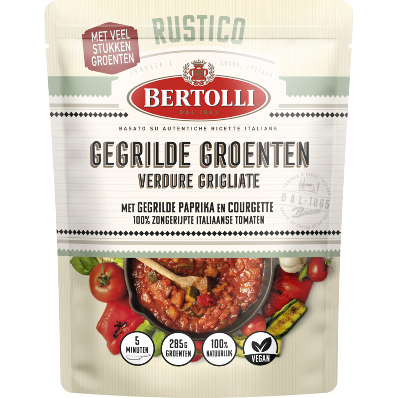 Een afbeelding van Bertolli Rustico gegrilde groenten