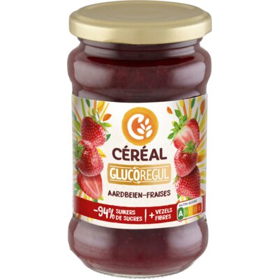 pdp-image-Céréal Glucoregul jam aardbeien minder suikers