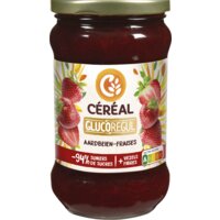 Een afbeelding van Céréal Glucoregul jam aardbeien minder suikers