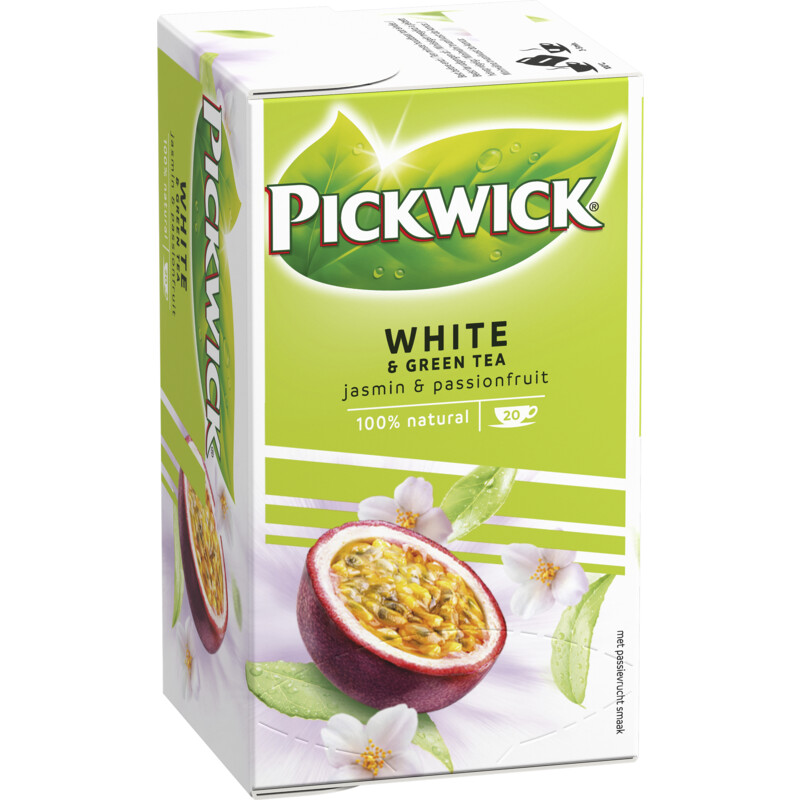 Een afbeelding van Pickwick White & green tea jasmin & passionfruit