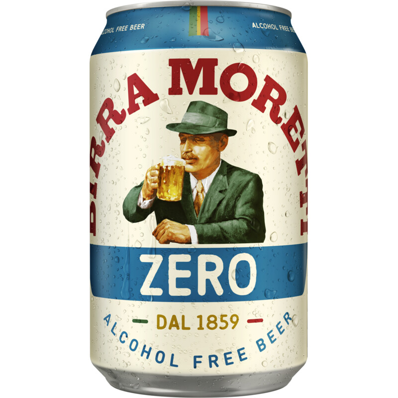 Een afbeelding van Birra Moretti Zero