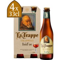 Een afbeelding van La Trappe Trappist Isid'or 4-pack