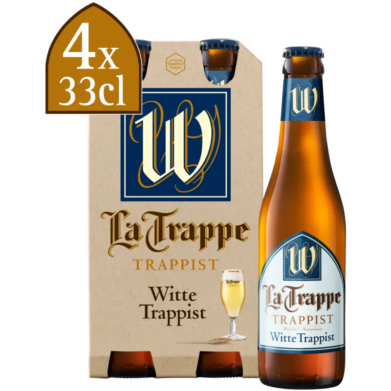 Witte trappist 4-pack