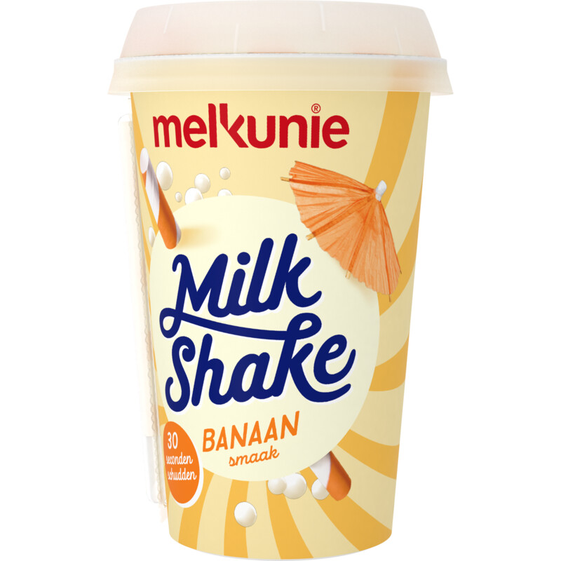 Een afbeelding van Melkunie Milkshake banaan