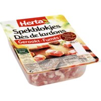 Een afbeelding van Herta Gerookte spekblokjes BEL