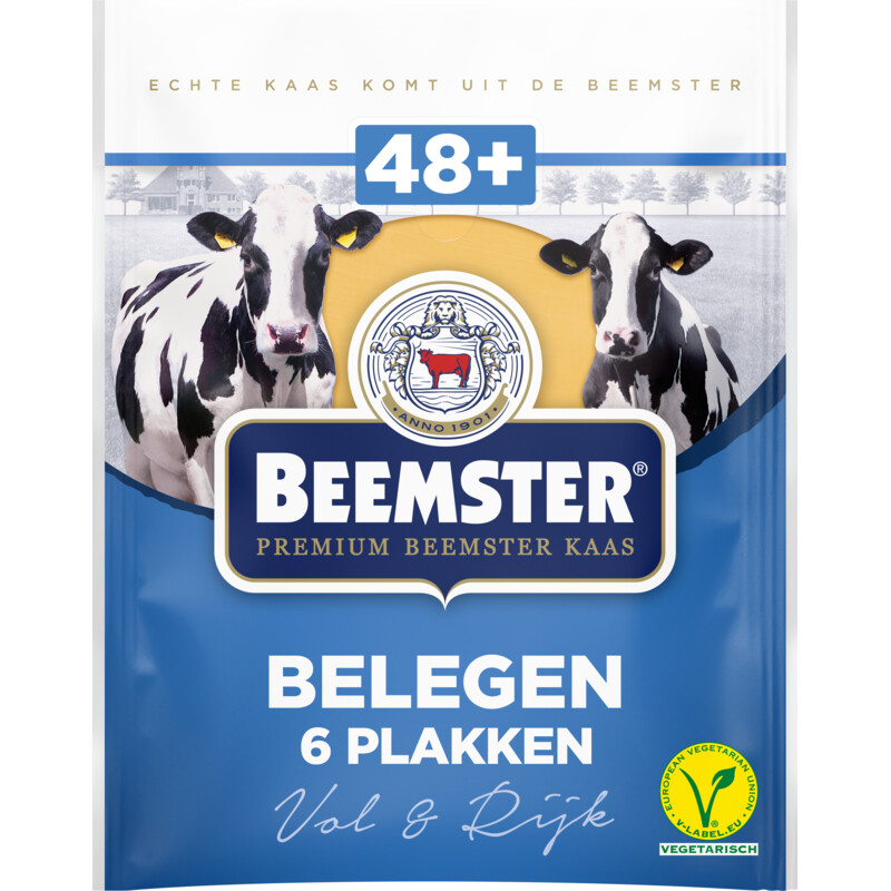 Een afbeelding van Beemster Belegen 48+ plakken