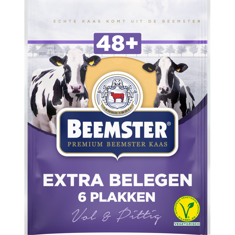 Een afbeelding van Beemster Extra belegen 48+ plakken