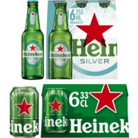 Een afbeelding van Heineken Pils + Silver blik bier pakket