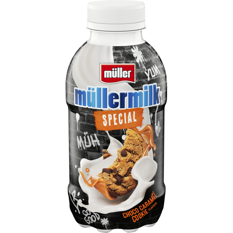 Een afbeelding van Müller Choco caramel cookie