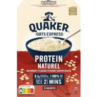 Een afbeelding van Quaker Oats express protein naturel