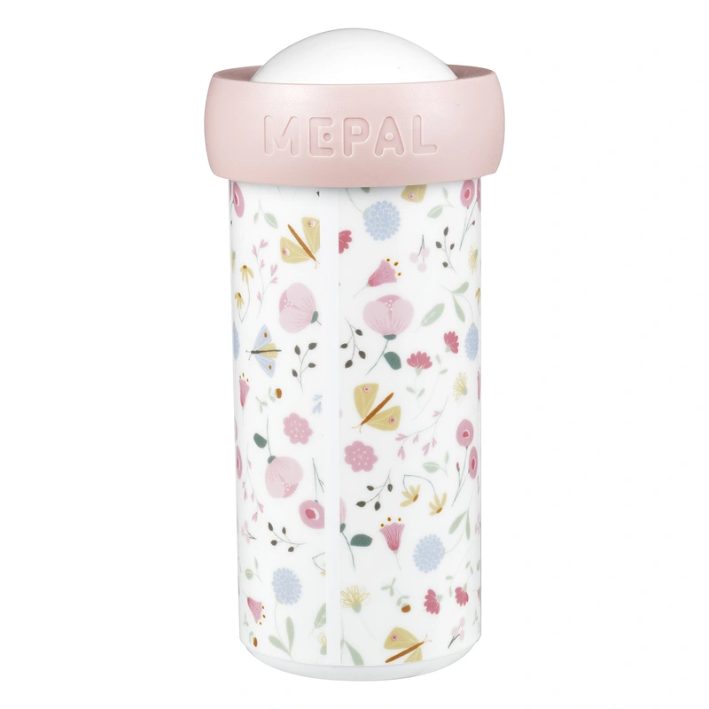 Schoolbeker flowers & butterflies