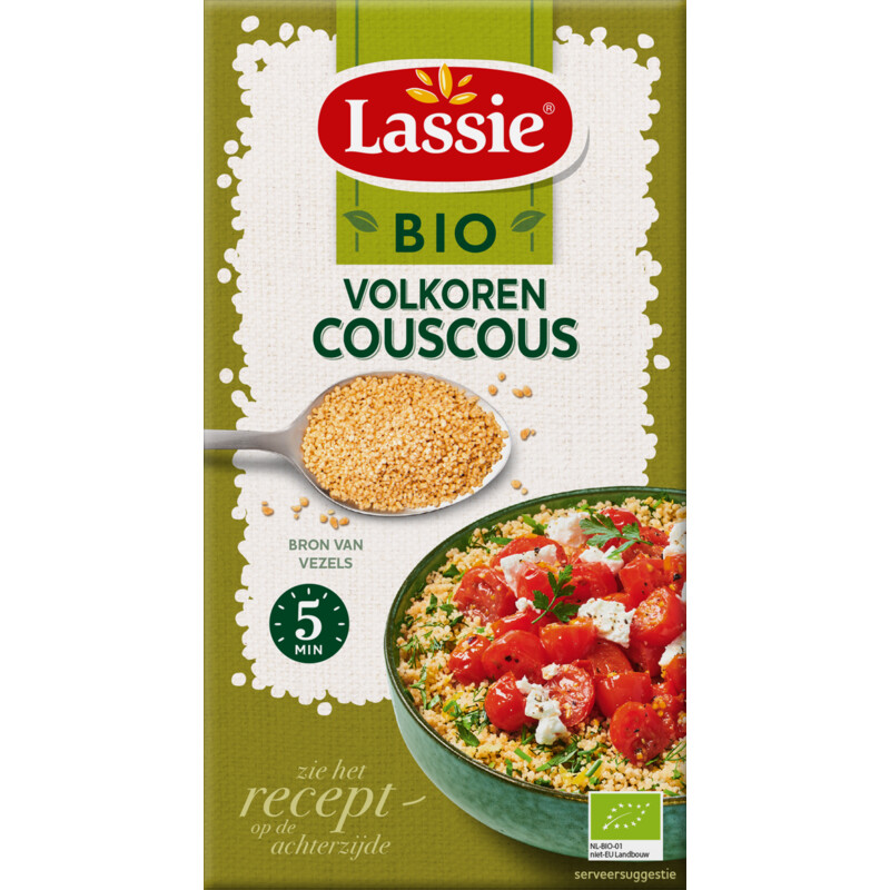 Lassie Bio volkoren couscous bestellen Albert Heijn