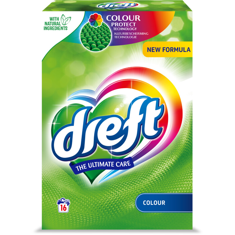 Een afbeelding van Dreft Waspoeder the ultimate care colour