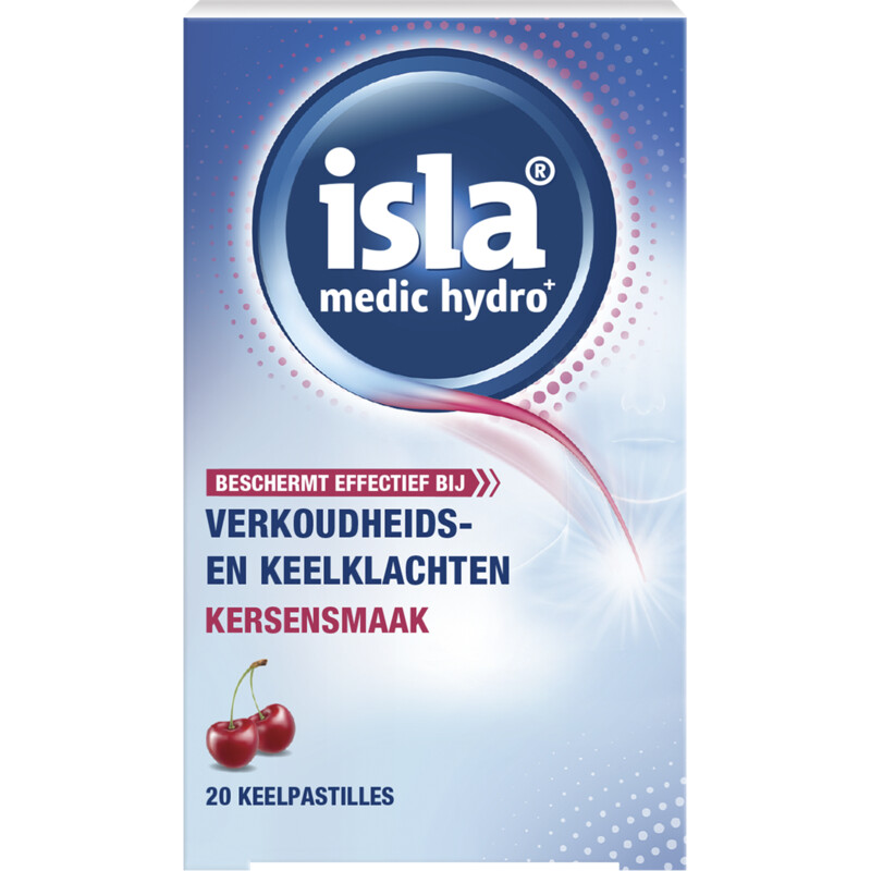 Een afbeelding van Isla Medic hydro+ kersensmaak
