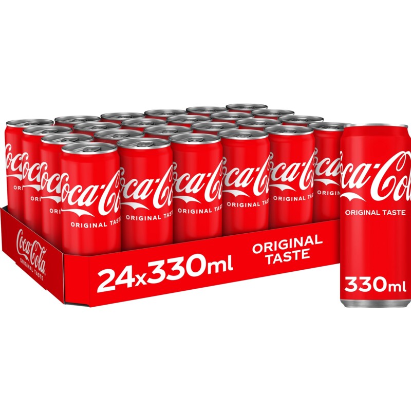 Een afbeelding van Coca-Cola Original taste tray