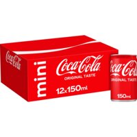 Een afbeelding van Coca-Cola Original taste mini 12-pack