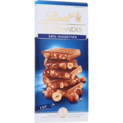 pdp-image-Lindt Les grandes melkchocolade hazelnoot