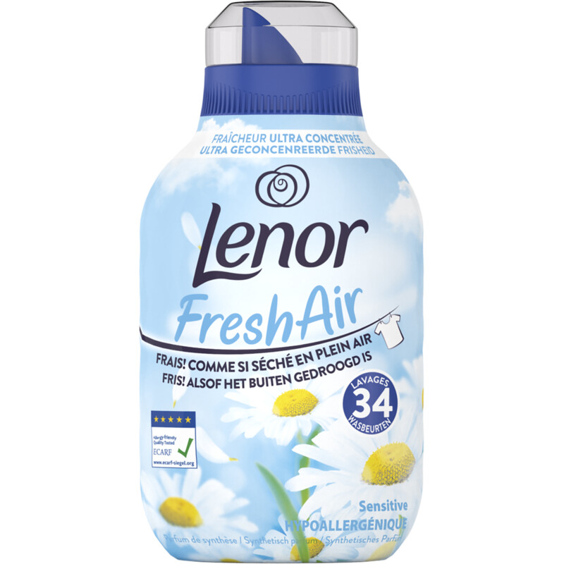 Lenor Fresh air wasverzachter sensitive reserveren Albert Heijn