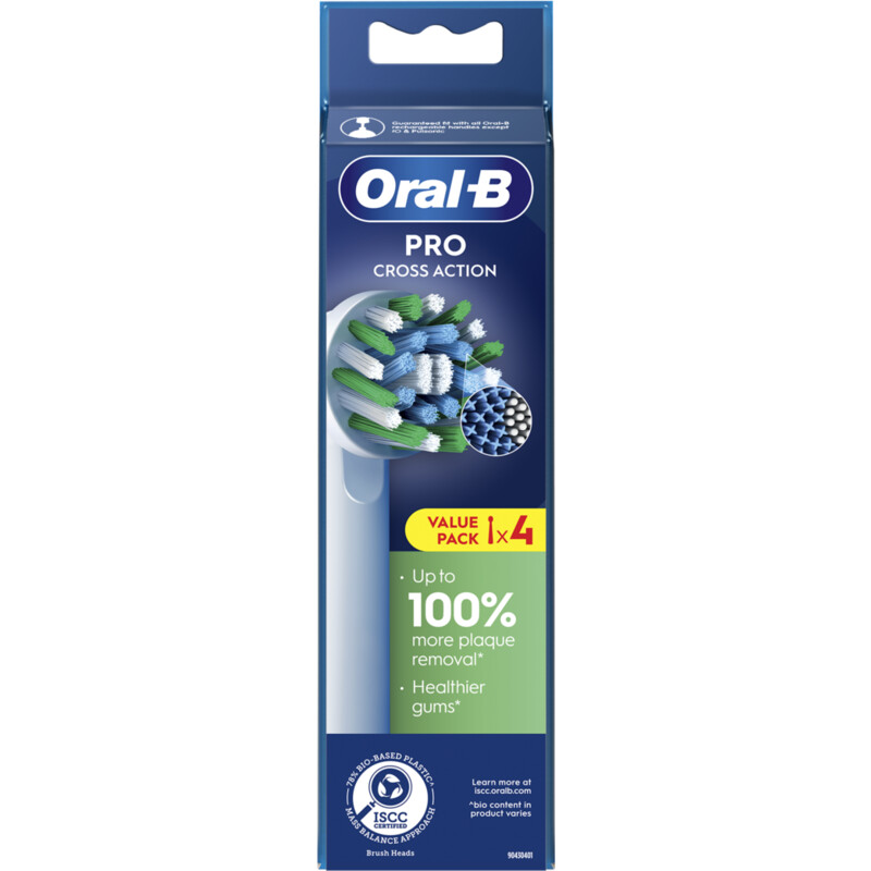 Een afbeelding van Oral-B Pro cross action opzetborstels