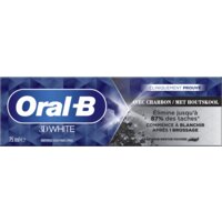 Afbeelding van Oral-B 3D White met houtskool tandpasta