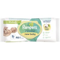 Een afbeelding van Pampers Harmonie new baby 0% plastic baby wipes