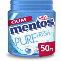 Een afbeelding van Mentos Gum Gum pure fresh freshmint sugarfree
