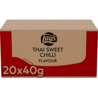 Een afbeelding van Lay's Sensation Thai chili 20-pack