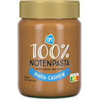 Een afbeelding van AH 100% Notenpasta pinda cashew