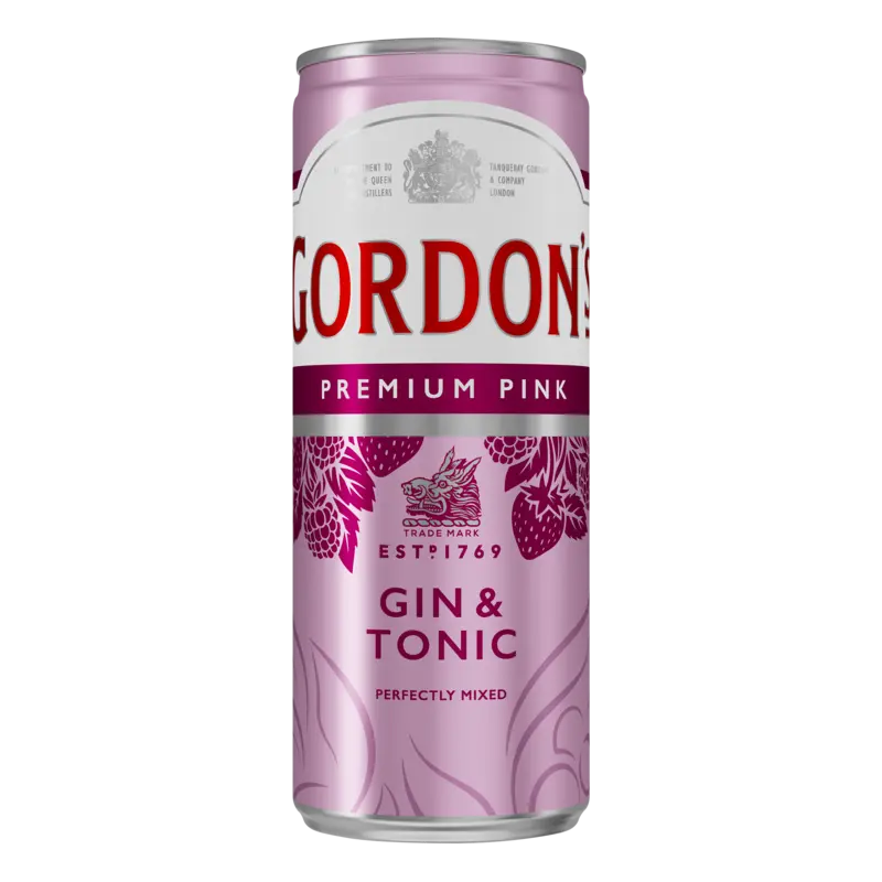 Gordon's Premium Pink Gin & Tonic