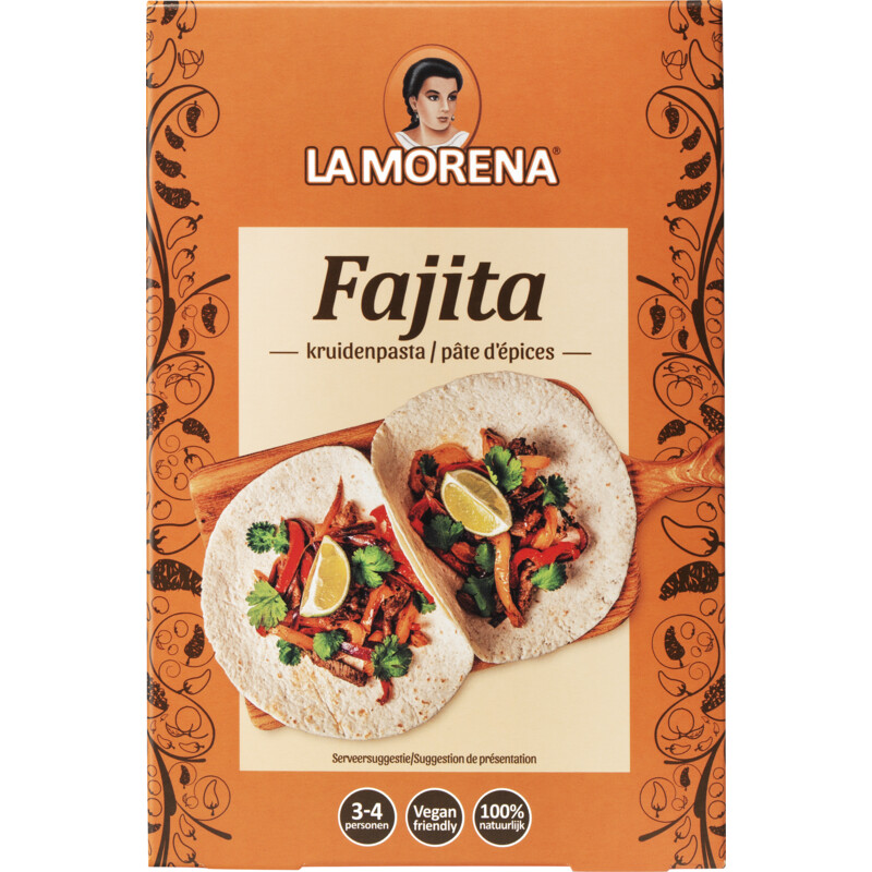 Een afbeelding van La Morena Fajita kruidenpasta