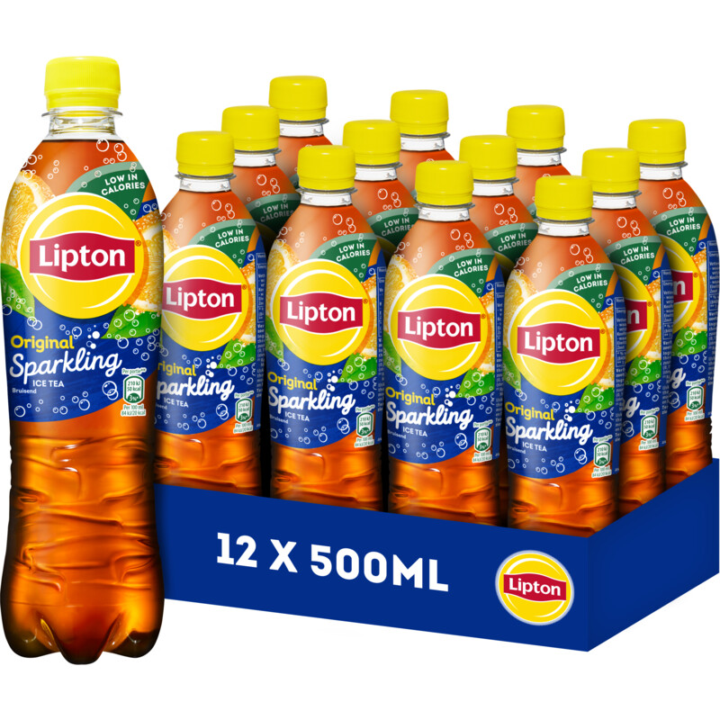 Lipton Ice tea sparkling tray reserveren Albert Heijn