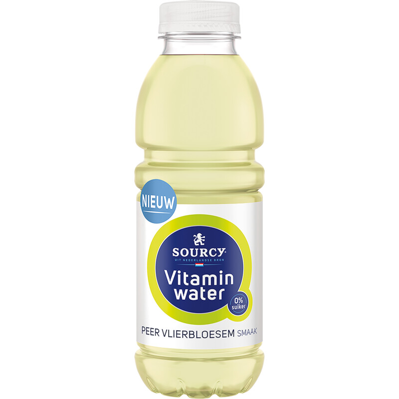 Een afbeelding van Sourcy Vitaminwater peer vlierbloesem